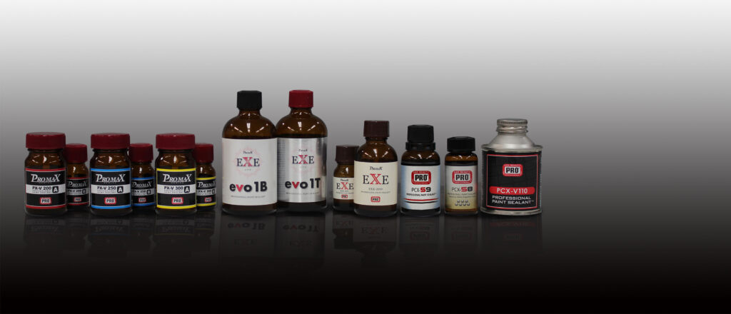 ガラスコーティング剤の集合写真